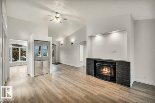 5220 47A Avenue, Rural Lac Ste. Anne County, AB - Indoor Photo Showing Other Room With Fireplace