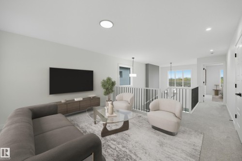 37 Gable Common, Spruce Grove, AB - Indoor Photo Showing Living Room