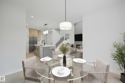 37 Gable Common, Spruce Grove, AB - Indoor Photo Showing Dining Room