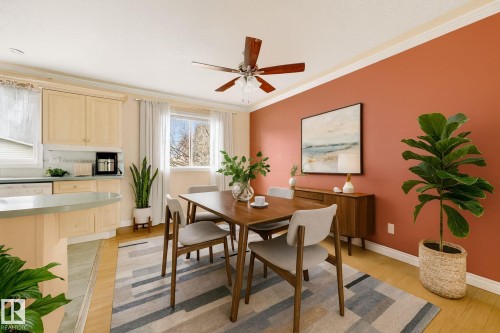11423 127 Street, Edmonton, AB - Indoor Photo Showing Dining Room