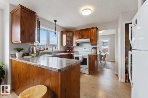 2614 6A Avenue, Cold Lake, AB - Indoor Photo Showing Kitchen With Double Sink