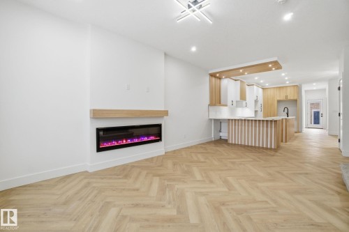 10919 79 Avenue, Edmonton, AB - Indoor With Fireplace