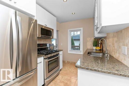 11317 103 Street, Edmonton, AB - Indoor Photo Showing Kitchen With Double Sink