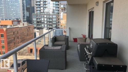 703 10226 104 Street, Edmonton, AB - Outdoor With Balcony