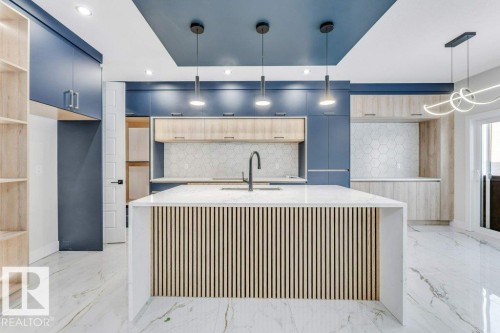 4313 36 Street, Beaumont, AB - Indoor Photo Showing Kitchen