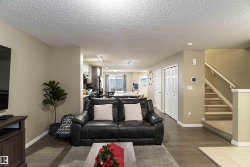 3116 17 Avenue, Edmonton, AB - Indoor Photo Showing Living Room