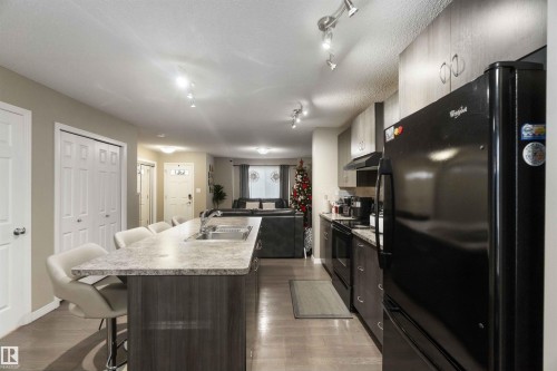 3116 17 Avenue, Edmonton, AB - Indoor Photo Showing Kitchen With Upgraded Kitchen