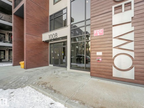 231 1008 Rosenthal Boulevard Nw, Edmonton, AB - Outdoor With Balcony With Exterior