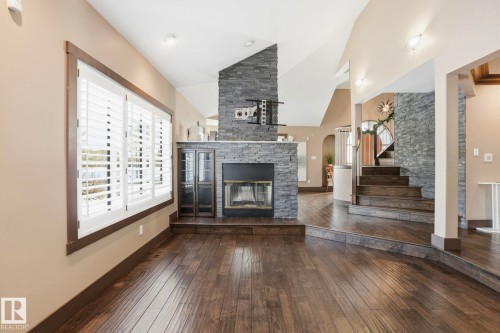 10 Eldorado Drive, St. Albert, AB - Indoor Photo Showing Other Room With Fireplace