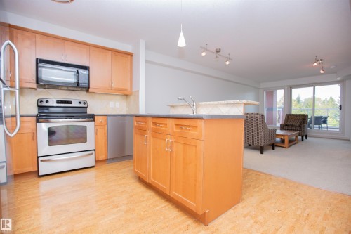 325 7510 89 Street, Edmonton, AB - Indoor Photo Showing Kitchen