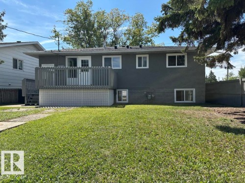 9512/9514 128 Avenue, Edmonton, AB - Outdoor With Deck Patio Veranda