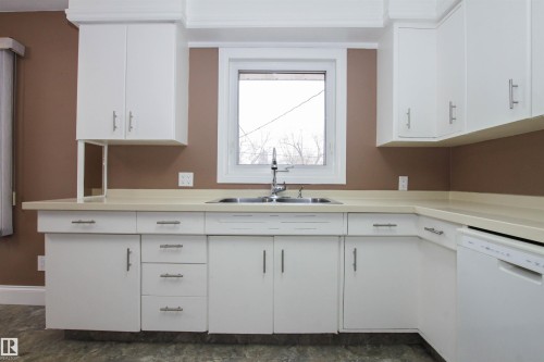 14516 106A Avenue, Edmonton, AB - Indoor Photo Showing Kitchen With Double Sink