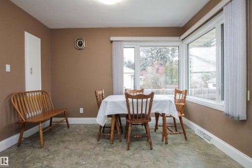 14516 106A Avenue, Edmonton, AB - Indoor Photo Showing Dining Room