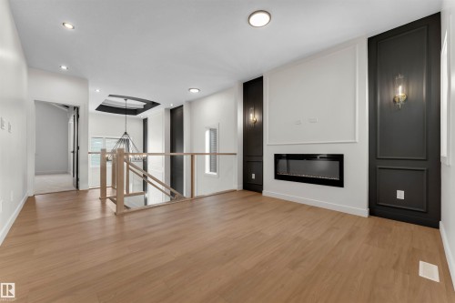 31 Eldridge Point(E), St. Albert, AB - Indoor With Fireplace