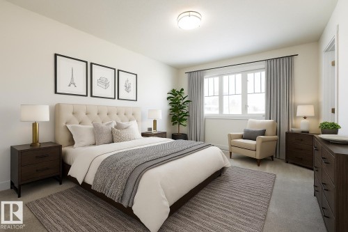 122 Elliott Wynd, Fort Saskatchewan, AB - Indoor Photo Showing Bedroom