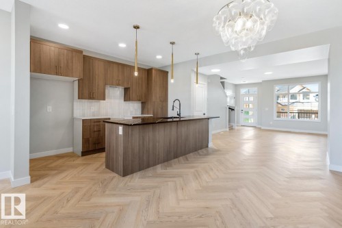 573 Corral Circle, Sherwood Park, AB - Indoor Photo Showing Kitchen With Upgraded Kitchen