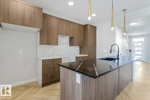 573 Corral Circle, Sherwood Park, AB - Indoor Photo Showing Kitchen With Upgraded Kitchen