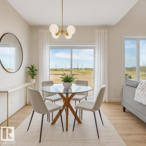 2013 154 Avenue, Edmonton, AB - Indoor Photo Showing Dining Room