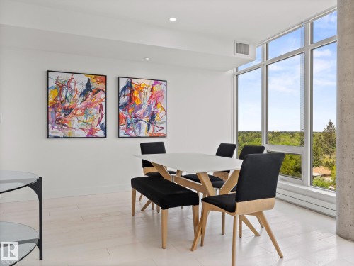 605 14105 West Block Drive, Edmonton, AB - Indoor Photo Showing Dining Room