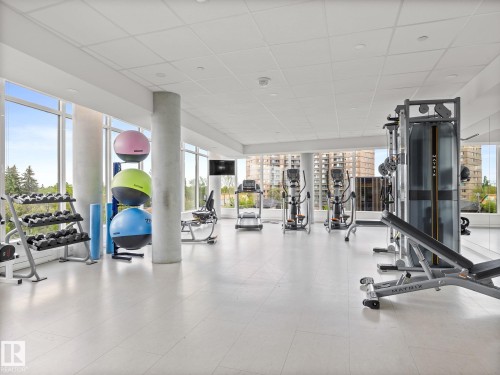 605 14105 West Block Drive, Edmonton, AB - Indoor Photo Showing Gym Room