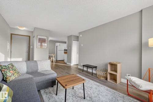 308 9710 105 Street, Edmonton, AB - Indoor Photo Showing Living Room