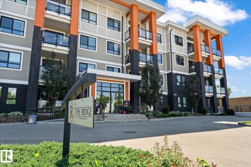 View of apartment building / complex - 401 17 Columbia Avenue W, Devon, AB - Outdoor With Balcony With Facade