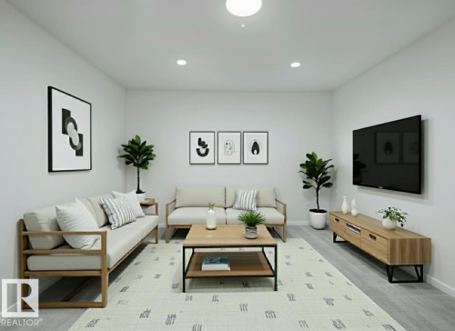 161 Elliott Wynd, Fort Saskatchewan, AB - Indoor Photo Showing Living Room