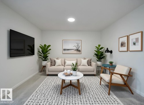 2511 211 Street, Edmonton, AB - Indoor Photo Showing Living Room