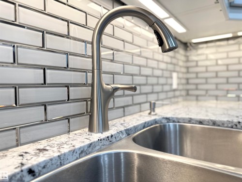 2758 105 Street, Edmonton, AB - Indoor Photo Showing Kitchen With Double Sink