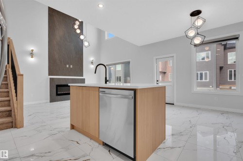3516 41 Avenue, Beaumont, AB - Indoor Photo Showing Kitchen