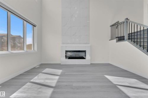 21 Westwyck Link, Spruce Grove, AB - Indoor With Fireplace