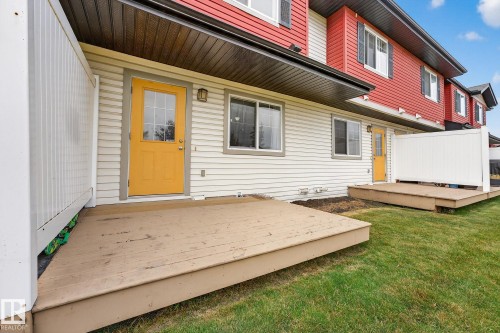36 3751 12 Street, Edmonton, AB - Outdoor With Deck Patio Veranda With Exterior