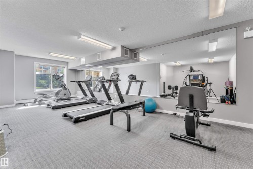 228 6076 Schonsee Way, Edmonton, AB - Indoor Photo Showing Gym Room