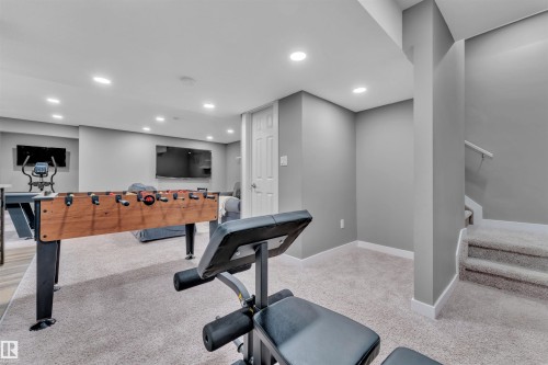 723 57 Street, Edmonton, AB - Indoor Photo Showing Gym Room