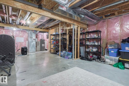 38 Hemingway Crescent, Spruce Grove, AB - Indoor Photo Showing Basement
