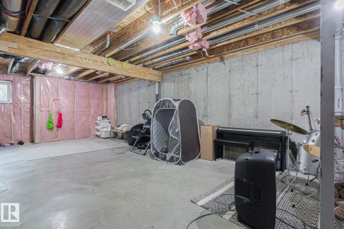 38 Hemingway Crescent, Spruce Grove, AB - Indoor Photo Showing Basement