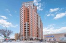 1101 9020 Jasper Avenue, Edmonton, AB  - Outdoor With Balcony With Facade 