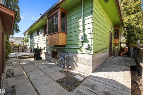 9911 149 Street, Edmonton, AB - Outdoor With Deck Patio Veranda With Exterior