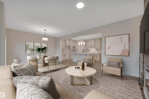 8821 223A Street, Edmonton, AB - Indoor Photo Showing Living Room