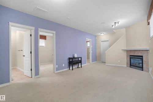 3812 163 Avenue, Edmonton, AB - Indoor With Fireplace