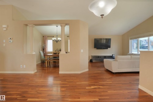 3812 163 Avenue, Edmonton, AB - Indoor Photo Showing Living Room