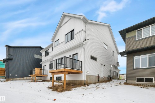 8929 Elves Loop, Edmonton, AB - Outdoor With Deck Patio Veranda With Exterior