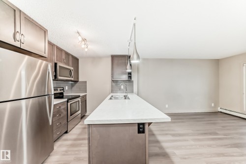 303 4008 Savaryn Drive, Edmonton, AB - Indoor Photo Showing Kitchen