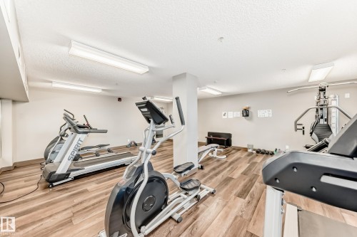 303 4008 Savaryn Drive, Edmonton, AB - Indoor Photo Showing Gym Room