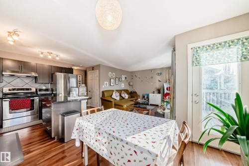 4908 213 Street Nw, Edmonton, AB - Indoor Photo Showing Kitchen With Stainless Steel Kitchen