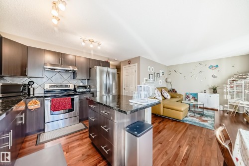 4908 213 Street Nw, Edmonton, AB - Indoor Photo Showing Kitchen With Stainless Steel Kitchen