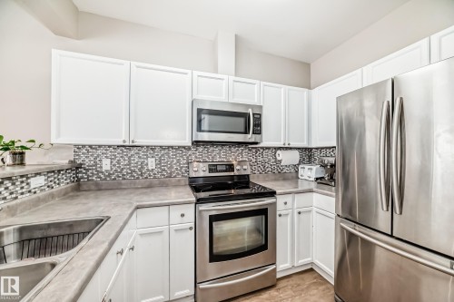 203 8108 109 Street, Edmonton, AB - Indoor Photo Showing Kitchen With Upgraded Kitchen