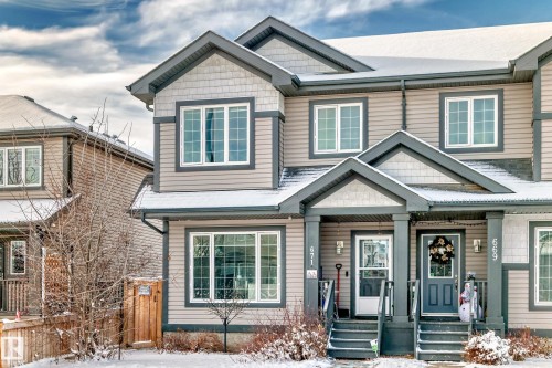671 Lewis Green Drive, Edmonton, AB - Outdoor With Facade