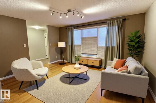 14608 29A Street, Edmonton, AB - Indoor Photo Showing Living Room