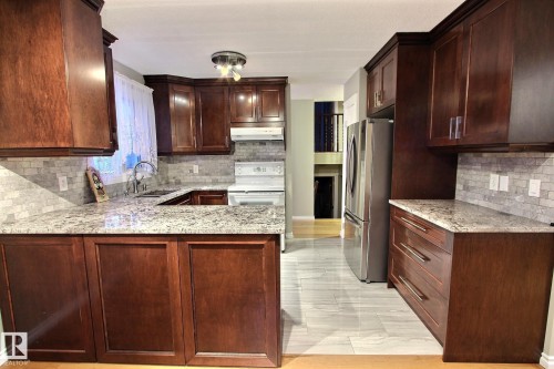 14608 29A Street, Edmonton, AB - Indoor Photo Showing Kitchen